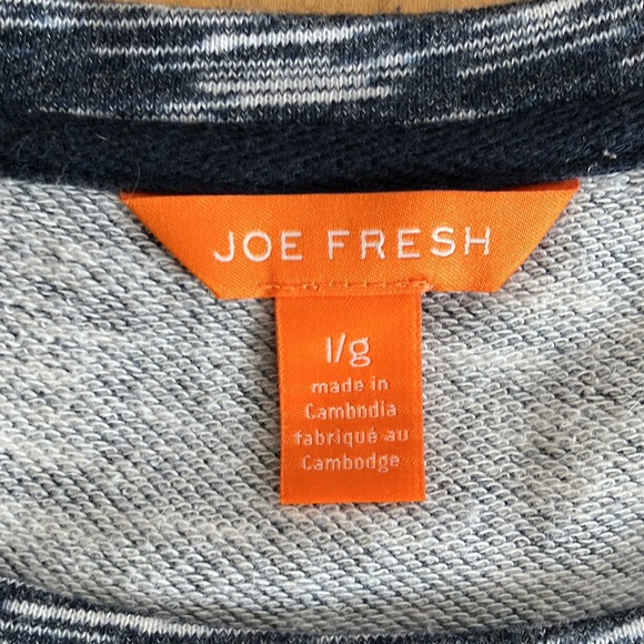 2/$20 Sweatshirt miniskirt set Joe Fresh space-dye cotton Large - Picture 7 of 14